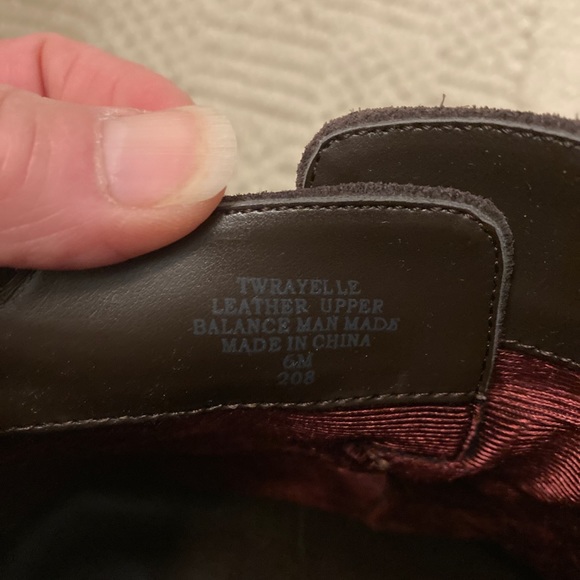 Tommy Hilfiger brown suede platform boots size 6 - Picture 5 of 7